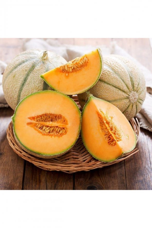 Tohum Dünyam Organik Altın Kalpler (cantaloupe) Kavunu Tohumu (10 Tohum)