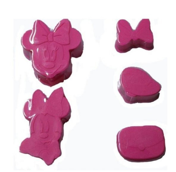 SİLİKON KALIP MINNIE MOUSE SET - 2