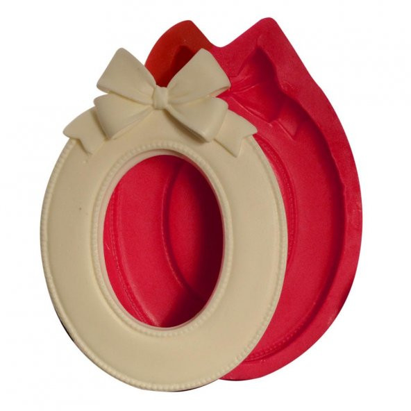 SİLİKON KALIP ÇERÇEVE FİYONKLU OVAL