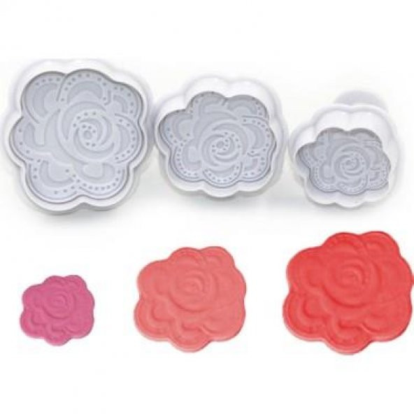 KOPAT BASMALI GÜL 3 LÜ