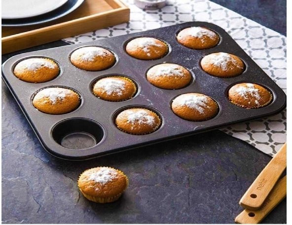 KEK KALIBI MUFFİN 12 Lİ TEPSİ ENC