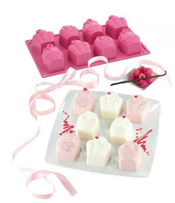 SİLİKON 6LI CUPCAKE TEMA.KEK KALIBI.