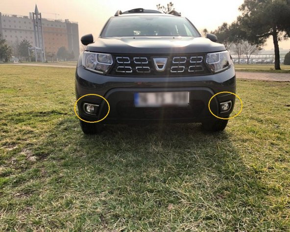 FAMS OTO AKSESUAR Dacia Duster Krom Sis Çerçevesi 2 prç. 2018 ve üzeri P.Çelik ürün görseli
