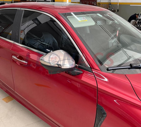 Leonacs Fams Otomotiv Honda Civic FE Krom Ayna Kapağı 2 Parça Paslanmaz Çelik 2021> - 1