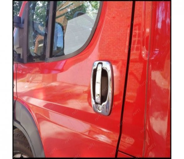 Leonacs Fams Otomotiv Fiat Ducato Krom Kapı Kolu + Çerçeve 2 Kapı 2006 ve Üzeri - Resim 2