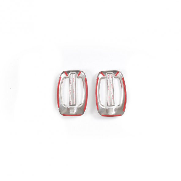 Leonacs Fams Otomotiv Fiat Ducato Krom Kapı Kolu + Çerçeve 2 Kapı 2006 ve Üzeri - Resim 4