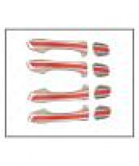 FAMS OTO AKSESUAR Skoda Octavia MK3 Krom Kapı Kolu 4 Kapı 2012 ve üzeri Paslanmaz Çelik - Resim 2