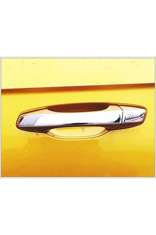 Leonacs Fams Otomotiv VW T-Roc Krom Kapı Kolu 4 Kapı 2017 ve Sonrası Paslanmaz Çelik - Resim 3