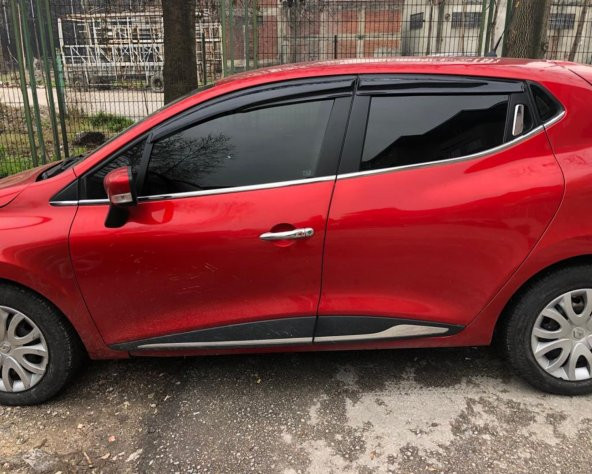 Leonacs Fams Otomotiv Renault Clio 4 HB Krom Aksesur Seti 8 Ürün 29 parça 2012-2018 arası uyumlu Paslanmaz Çelik - 2