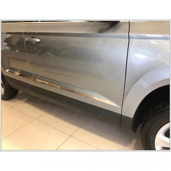 Leonacs Fams Otomotiv Skoda Kodiaq Krom Yan Kapı Çıtası 4 Kapı 2016 ve üzeri Paslanmaz Çelik - 3