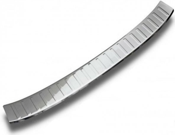 Leonacs Fams Otomotiv Skoda Scala Krom Arka Tampon Eşiği 2019 Üzeri Paslanmaz Çelik - 2