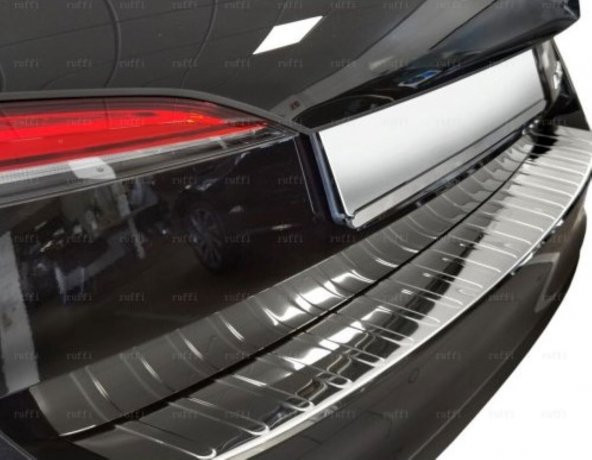 Leonacs Fams Otomotiv Skoda Scala Krom Arka Tampon Eşiği 2019 Üzeri Paslanmaz Çelik - 3