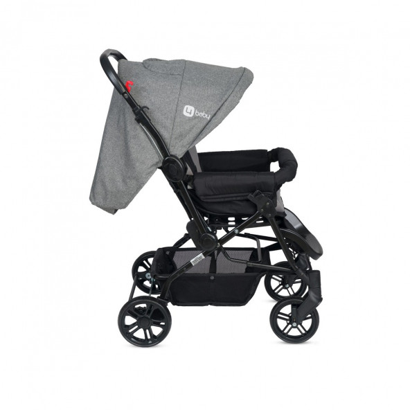 4 Baby Olympus Çift Yönlü Bebek Arabası Kahve - 3