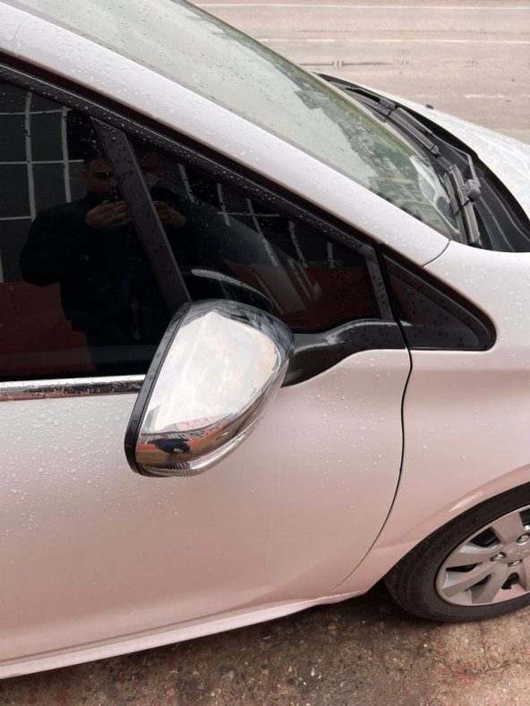 Leonacs Fams Otomotiv Peugeot 208 Krom Ayna Kapağı 2 parça 2012 ve üzeri Paslanmaz Çelik - Resim 6