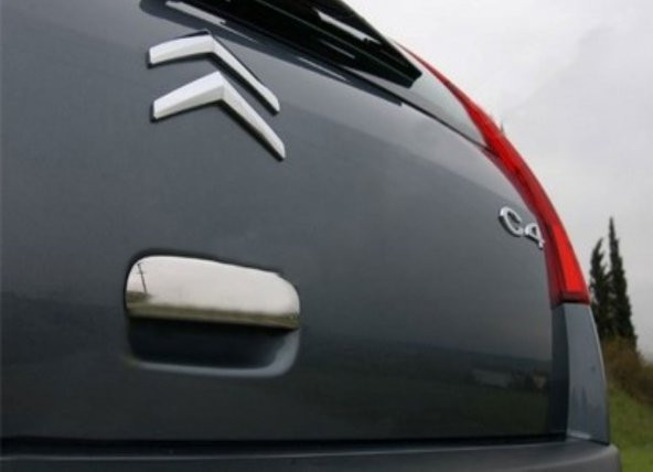 Leonacs Fams Otomotiv Citroen C4 Krom Bagaj Açma 2004-2011 Paslanmaz Çelik ürün görseli