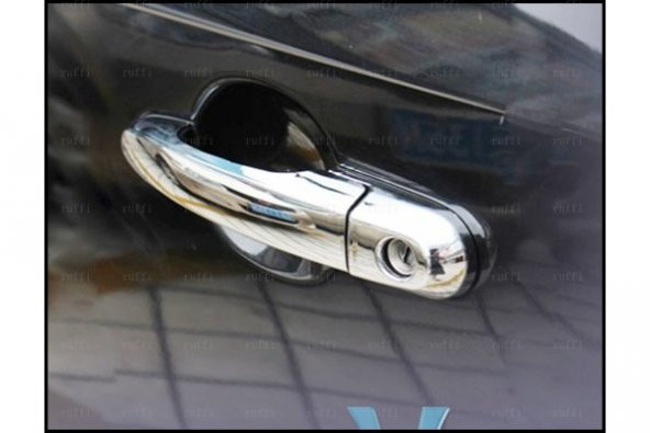 Leonacs Fams Otomotiv Hyundai Accent Era Krom Kapı Kolu 4 Kapı 2005 ve üzeri Paslanmaz Çelik (ÇİFT DELİKLİ) ürün görseli