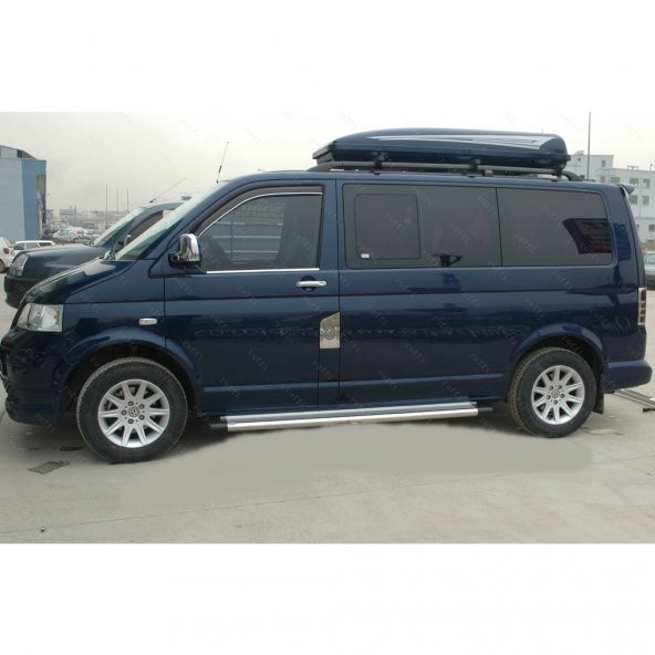 Leonacs Fams Otomotiv VW T6 Transporter Krom Cam Çıtası 2 parça 2015 ve üzeri Paslanmaz Çelik - 3