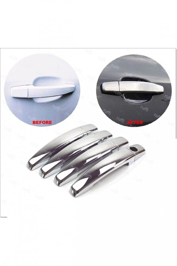 FAMS OTO AKSESUAR Chevrolet Cruze Sedan Krom Kapı Kolu 4 Kapı 2009 ve üzeri Paslanmaz Çelik ürün görseli