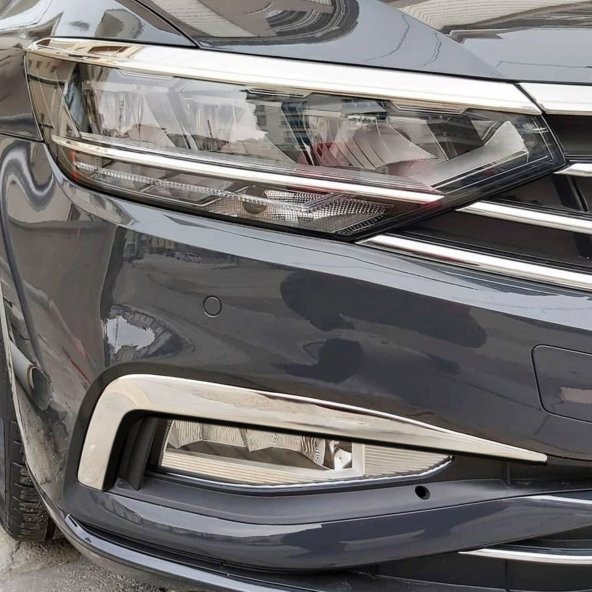 FAMS OTO AKSESUAR VW Passat B8,5 Krom Sis Farı Çerçevesi 2 Parça 2019 Üzeri Paslanmaz Çelik ürün görseli