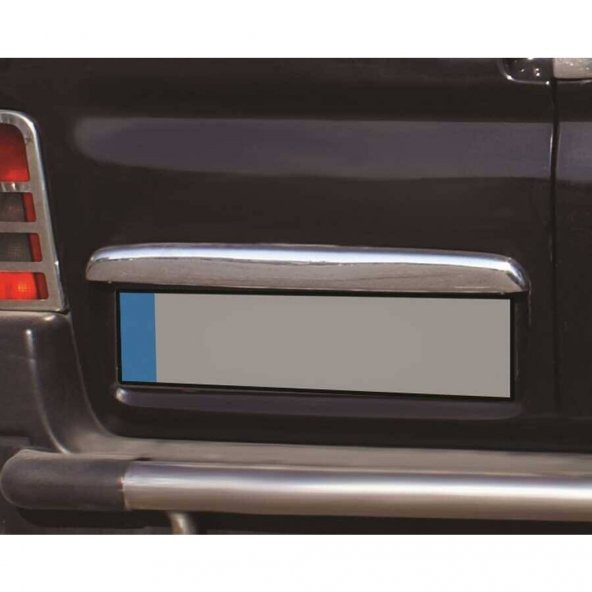 FAMS OTO AKSESUAR Citroen Berlingo Krom Bagaj Çıtası 2004-2008 arası Paslanmaz Çelik Çift Kapılı