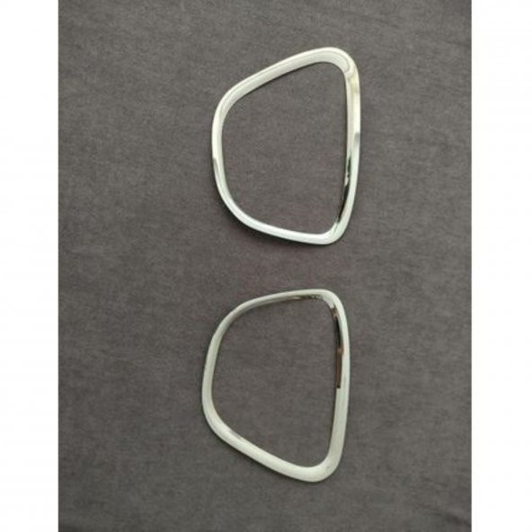 FAMS OTO AKSESUAR Dacia Duster Krom Sis Farı Çerçevesi 2 Parça 2010 Üzeri Paslanmaz Çelik - Resim 2