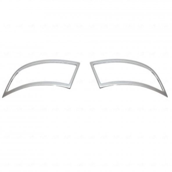 FAMS OTO AKSESUAR Skoda SuperB Krom Egzoz Çerçevesi 2 Parça 2015 Üzeri Paslanmaz Çelik - Resim 2