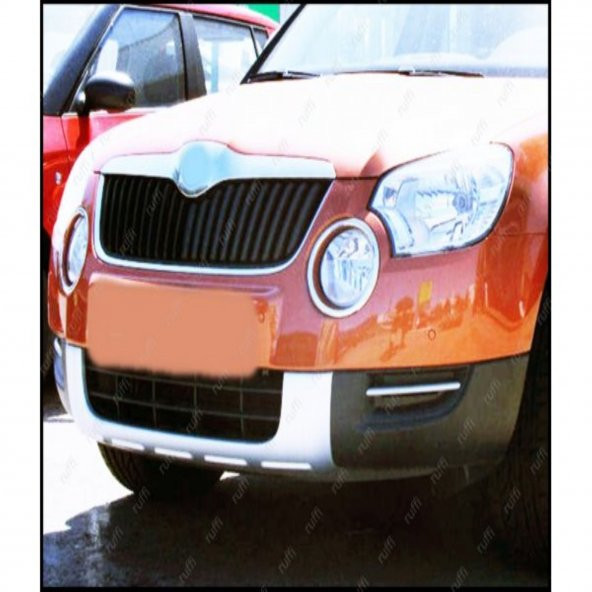 FAMS OTO AKSESUAR Skoda Yeti Krom Sis Çerçevesi 2 Parça 2009 Üzeri Paslanmaz Çelik - 2