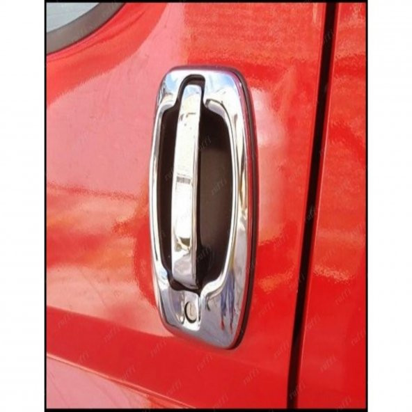FAMS OTO AKSESUAR Citroen Jumper Krom Kapı Kolu+Çerçeve 2 Kapı 2006 Üzeri Paslanmaz Çelik - Resim 2