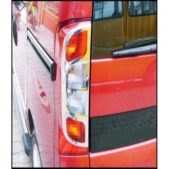 FAMS OTO AKSESUAR Citroen Nemo Krom Stop Çerçeve 2 Parça 2008 Üzeri Paslanmaz Çelik - 2
