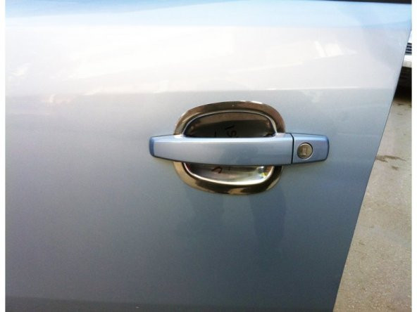 FAMS OTO AKSESUAR Opel Astra J Krom Dış Kapı Kolu Tası 2 Kapı 2009-2015 arası Paslanmaz Çelik - 1