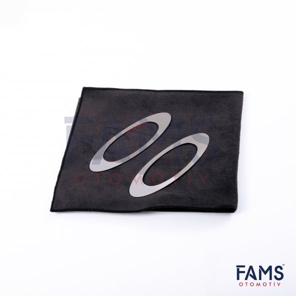 FAMS OTO AKSESUAR Nissan Qashqai J10 Krom Sinyal Çerçevesi 2 Parça 2010-2014 Arası Paslanmaz Çelik