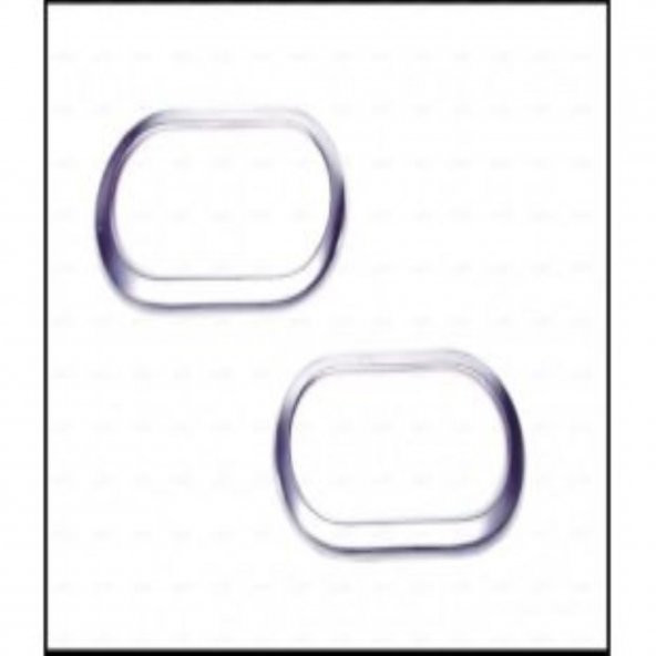 FAMS OTO AKSESUAR Mercedes Smart W453 Krom İç Kapı Kolu Çerçeve 2 Kapı 2014 ve Üzeri Paslanmaz Çelik - Resim 2