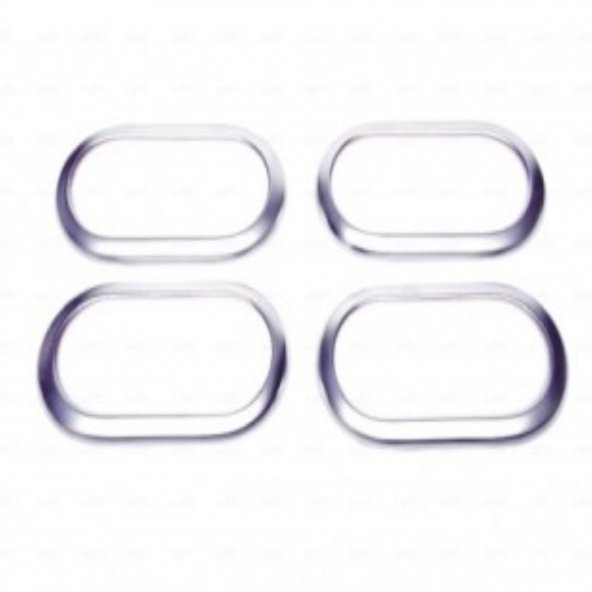 FAMS OTO AKSESUAR Mercedes Smart W453 Krom İç Kapı Kolu Çerçeve 4 Kapı 2014 ve Üzeri Paslanmaz Çelik - Resim 2