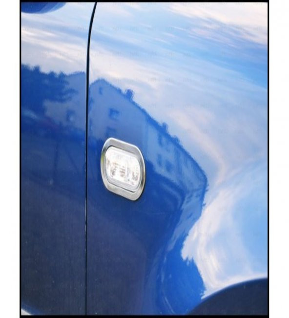 FAMS OTO AKSESUAR Nissan Note E11 Krom Sinyal Çerçevesi 2 Parça 2006-2013 Arası Paslanmaz Çelik - 2