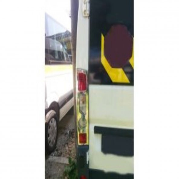 FAMS OTO AKSESUAR Citroen Jumper Krom Stop Çerçeve 2 Parça 2006-2014 Arası Paslanmaz Çelik - 2