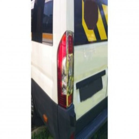 FAMS OTO AKSESUAR Citroen Jumper Krom Stop Çerçeve 2 Parça 2006-2014 Arası Paslanmaz Çelik - 3