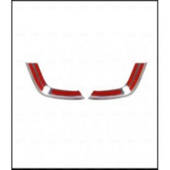 FAMS OTO AKSESUAR Courier Krom Sis Farı Çerçevesi 2 Parça 2018-2024 Paslanmaz Çelik - Resim 4