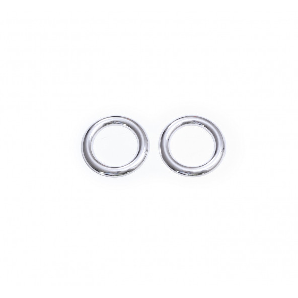 FAMS OTO AKSESUAR Transit Krom Sis Çerçevesi 2 parça 2013-2019 Paslanmaz Çelik - Resim 3