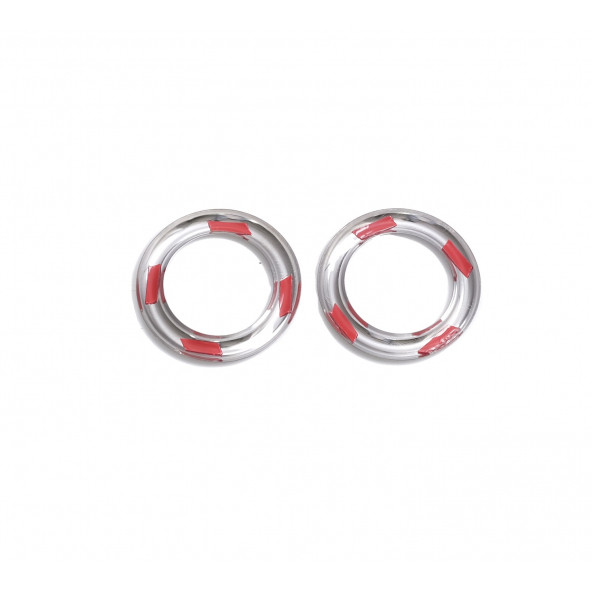 FAMS OTO AKSESUAR Transit Krom Sis Çerçevesi 2 parça 2013-2019 Paslanmaz Çelik - Resim 5