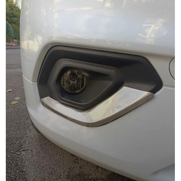 FAMS OTO AKSESUAR Courier Krom Sis Farı Çerçevesi 2 Parça 2018-2024 Paslanmaz Çelik - Resim 5