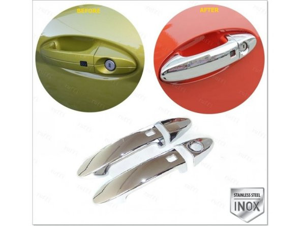 FAMS OTO AKSESUAR Fiesta Krom Kapı Kolu 2 Kapı 2008-2017 P. Çelik (Sensörlü) ürün görseli