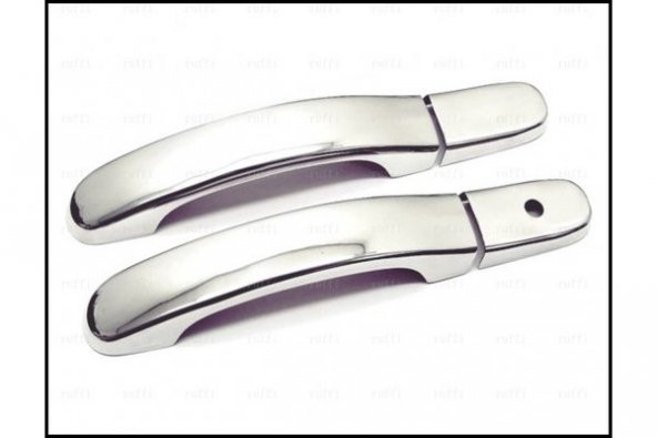 FAMS OTO AKSESUAR Fiesta Krom Kapı Kolu 2 Kapı 2001-2010 Paslanmaz Çelik - Resim 3