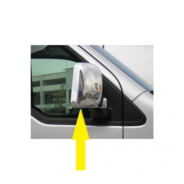 FAMS OTO AKSESUAR Ford Connect ABS Krom Ayna Kapağı 2 parça 2002-2009 arası - Resim 2