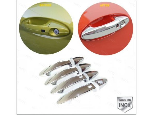 FAMS OTO AKSESUAR Ecosport Krom Kapı Kolu 4 Kapı 2012 ve üzeri Paslanmaz Çelik SENSÖRLÜ ürün görseli