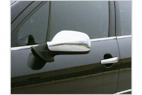 FAMS OTO AKSESUAR Peugeot 407 Krom Ayna Kapağı 2 prç. 2004-2010 Paslanmaz Çelik - 4
