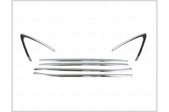 FAMS OTO AKSESUAR Hyundai Tucson Krom Cam Çıtası 6 prç. 2015-2019 arası Paslanmaz Çelik - 4