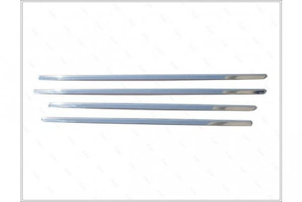 FAMS OTO AKSESUAR Hyundai Tucson Krom Cam Çıtası 4 prç. 2004-2010 Paslanmaz Çelik - 6