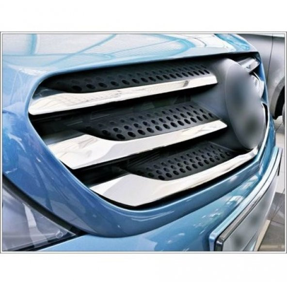 FAMS OTO AKSESUAR Mercedes Citan Krom Ön Panjur 5 prç. 2013-2020 Paslanmaz Çelik - 2