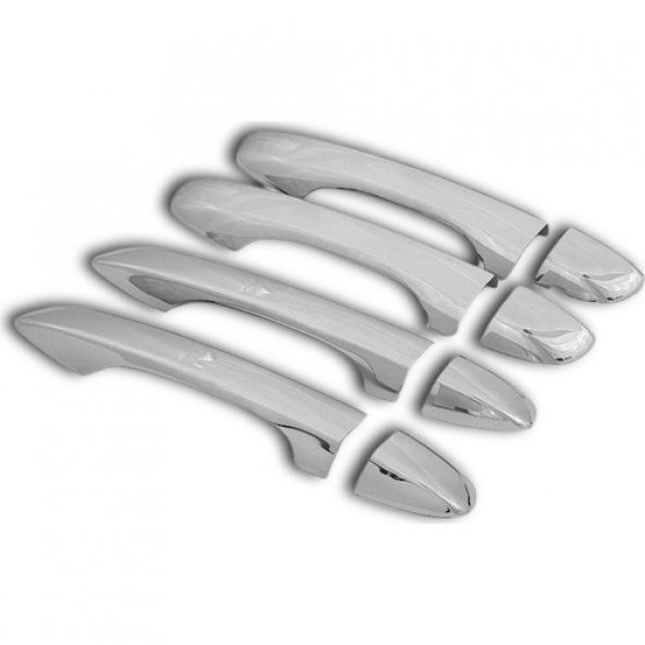 FAMS OTO AKSESUAR VW Passat B8.5 Krom Kapı Kolu 4 Kapı 2019 ve üzeri Paslanmaz Çelik ürün görseli