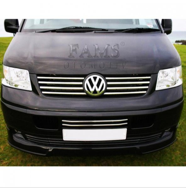 FAMS OTO AKSESUAR VW Volt Krom Ön Panjur 8 prç. 1998-2006 P. Çelik - 1